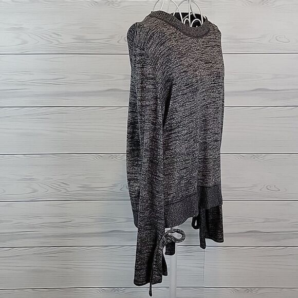 Abercrombie and Fitch crewneck sweater in marled grey Size S - Picture 4 of 10
